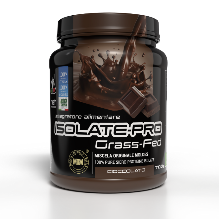 ISOLATE PRO GRASS-FED - Integratore di proteine isolate del siero del latte