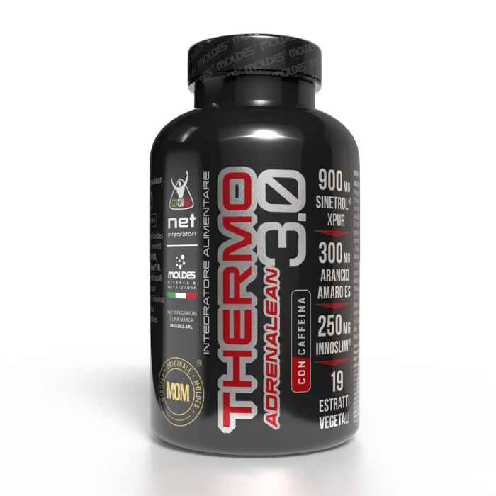 THERMO ADRENALEAN 3.0 con caffeina - Integratore termogenico con stimolanti