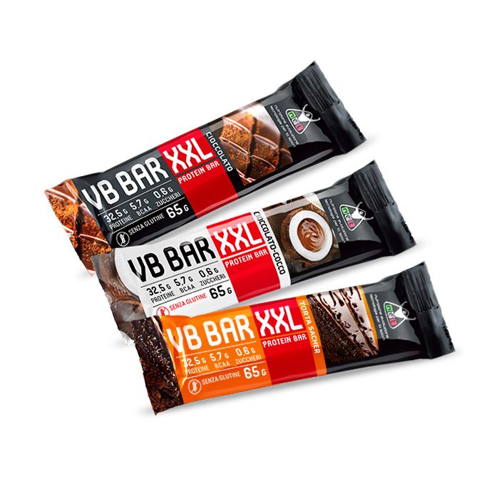 VB BAR XXL - Barrette Proteiche Low Carb - Sostitutive Pasto