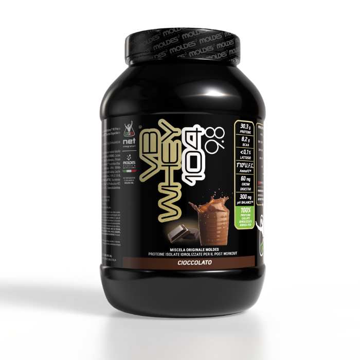 VB WHEY 104 9.8 - Integratore di proteine in polvere per la crescita muscolare