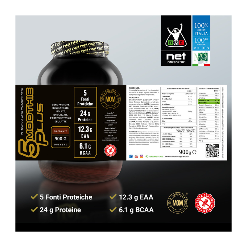 5MOOTHIE PLUS – Proteine concentrate del siero del latte