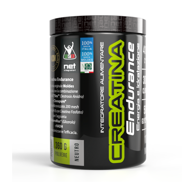CREATINA ENDURANCE - Integratore per Resistenza alla Fatica e Performance Atletica