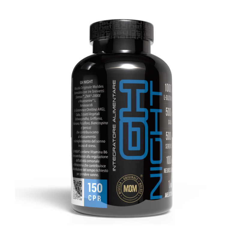GH NIGHT - Integratore per il riposo notturno e il recupero muscolare