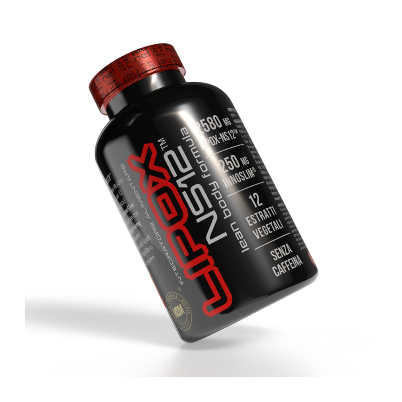 LIPOX NS12 - Integratore Termogenico Brucia Grassi Senza Caffeina