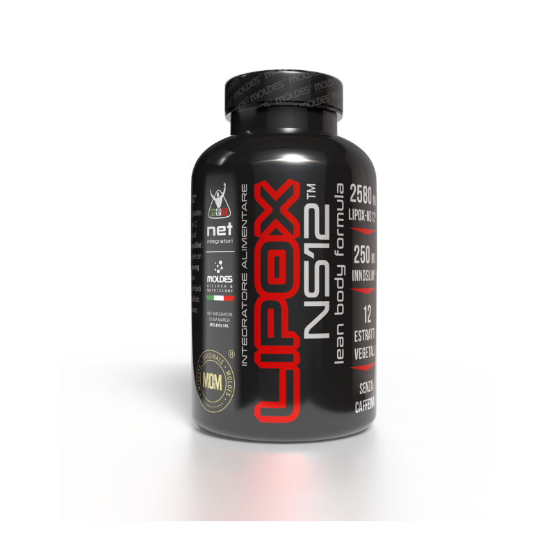 LIPOX NS12 - Integratore Termogenico Brucia Grassi Senza Caffeina