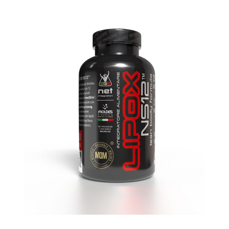 LIPOX NS12 - Integratore Termogenico Brucia Grassi Senza Caffeina