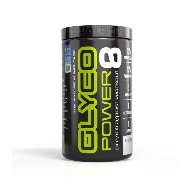 GLYCOPOWER 8 – Integratore di Carboidrati per Energia Prolungata