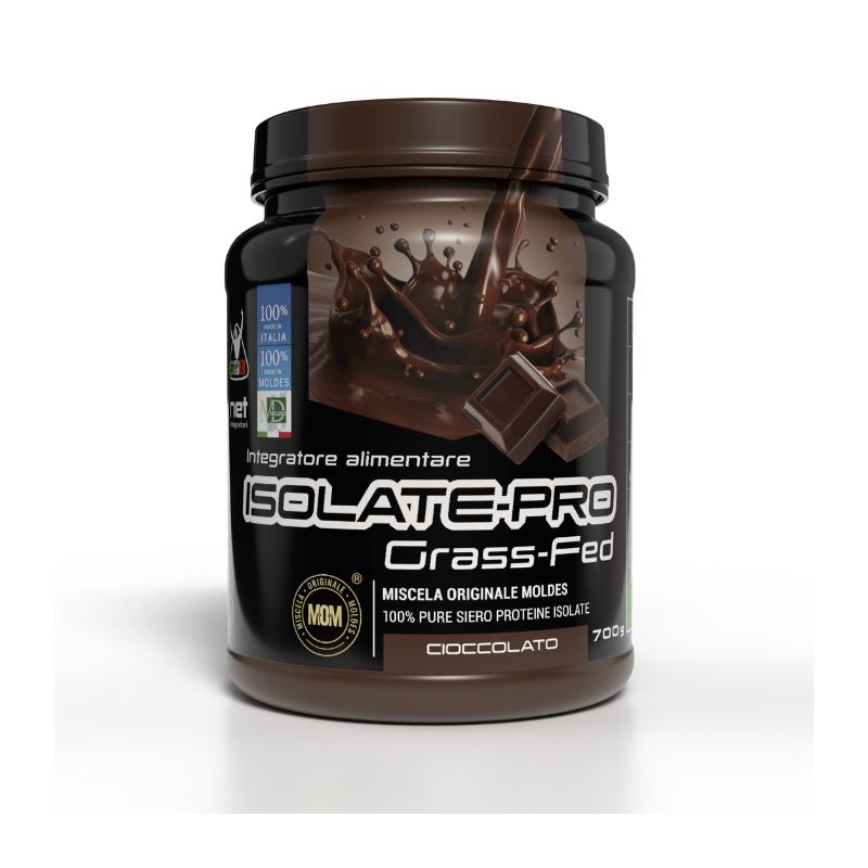 ISOLATE PRO GRASS-FED - Integratore di proteine isolate del siero del latte