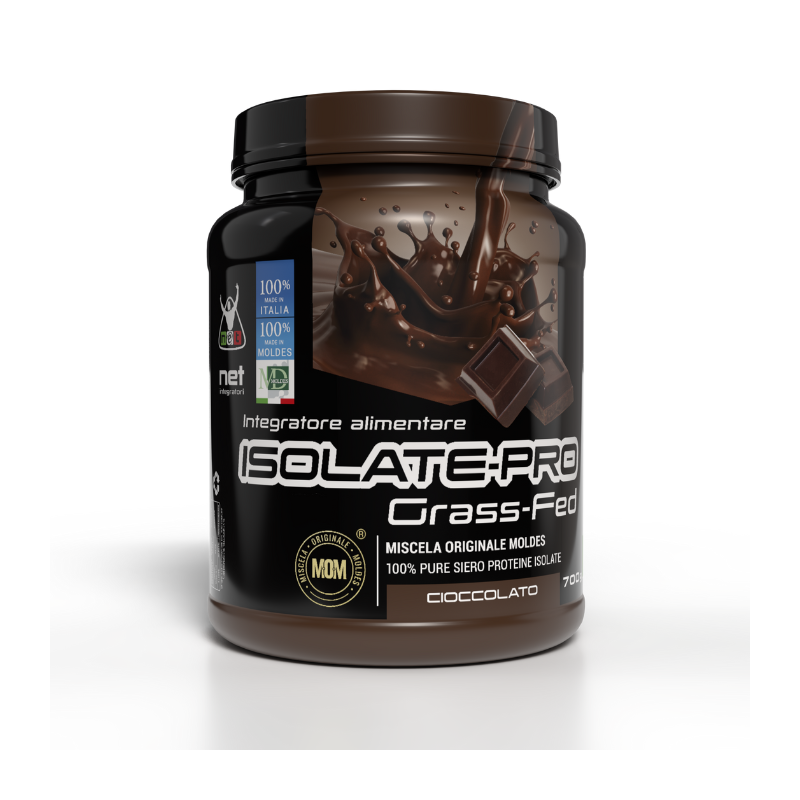 ISOLATE PRO GRASS-FED - Integratore di proteine isolate del siero del latte