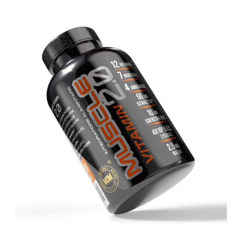 MUSCLE VITAMIN 2.0 – Multivitaminico completo per energia, recupero e crescita muscolare