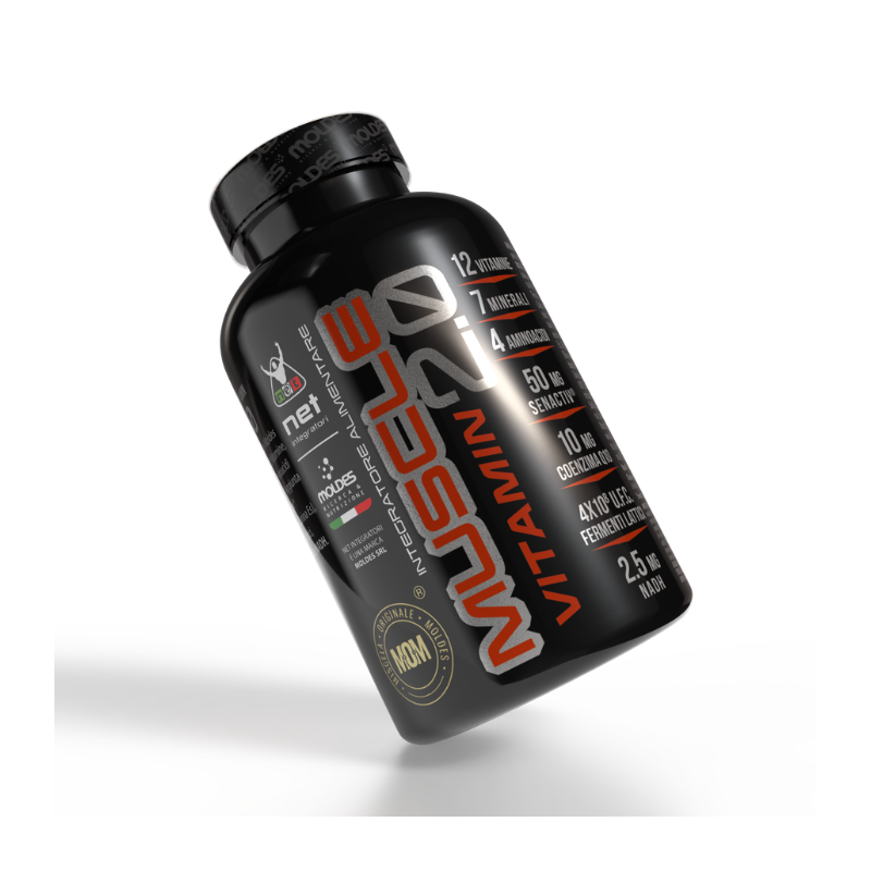 MUSCLE VITAMIN 2.0 - Multivitaminico completo per energia, recupero e crescita muscolare