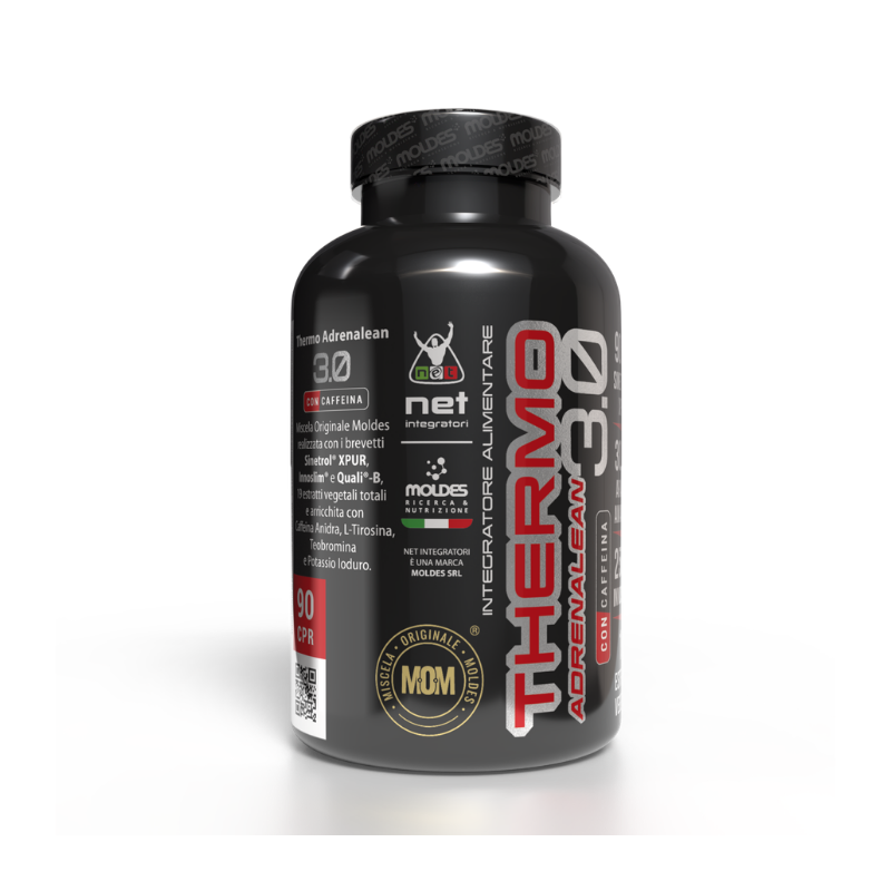 THERMO ADRENALEAN 3.0 con caffeina - Integratore termogenico con stimolanti