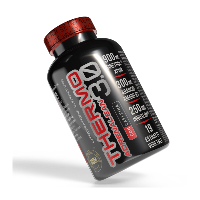 THERMO ADRENALEAN 3.0 con caffeina - Integratore termogenico con stimolanti