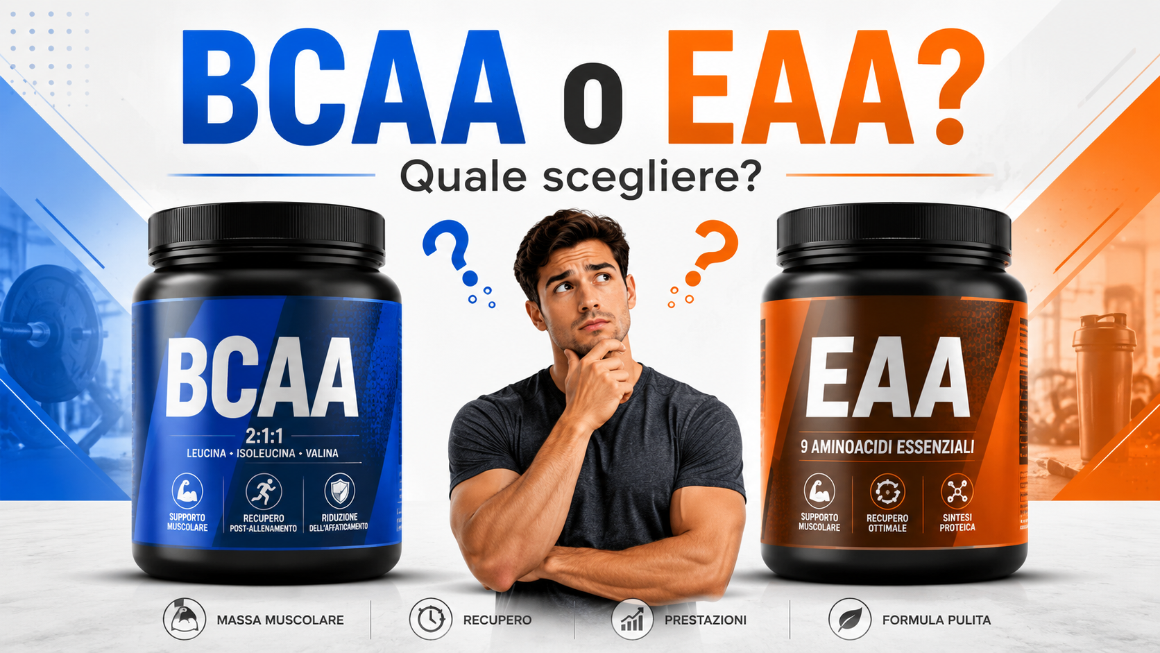 Aminoacidi Essenziali e Ramificati: che differenza c’è e come utilizzarli nell’attività sportiva